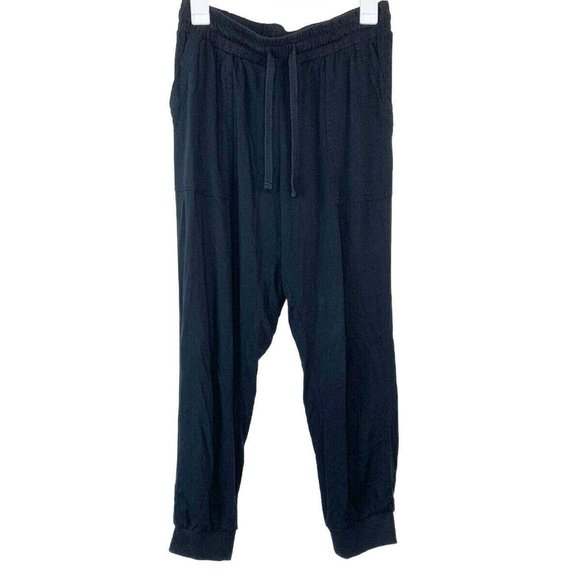 Splendid Women's Pants  Jogger w/ Pockets-- Black - Picture 4 of 6